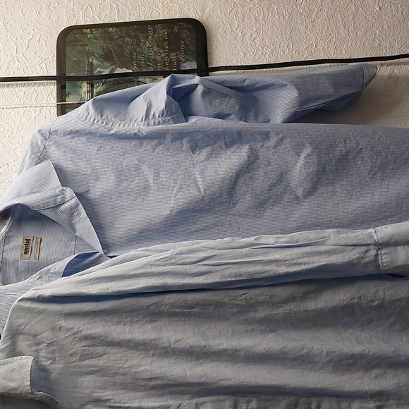 3 Men's  Dress Shirts  Sz Lg - Picture 4 of 16